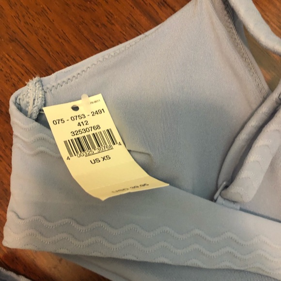 NWT Aerie Small Light Baby Blue Set - XS top, S High Waisted Bottoms - Picture 6 of 6